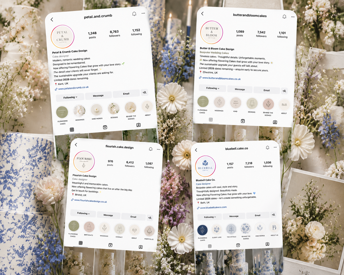FREE RESOURCES: Every Flowering Cake Pro Needs These Instagram Story Templates